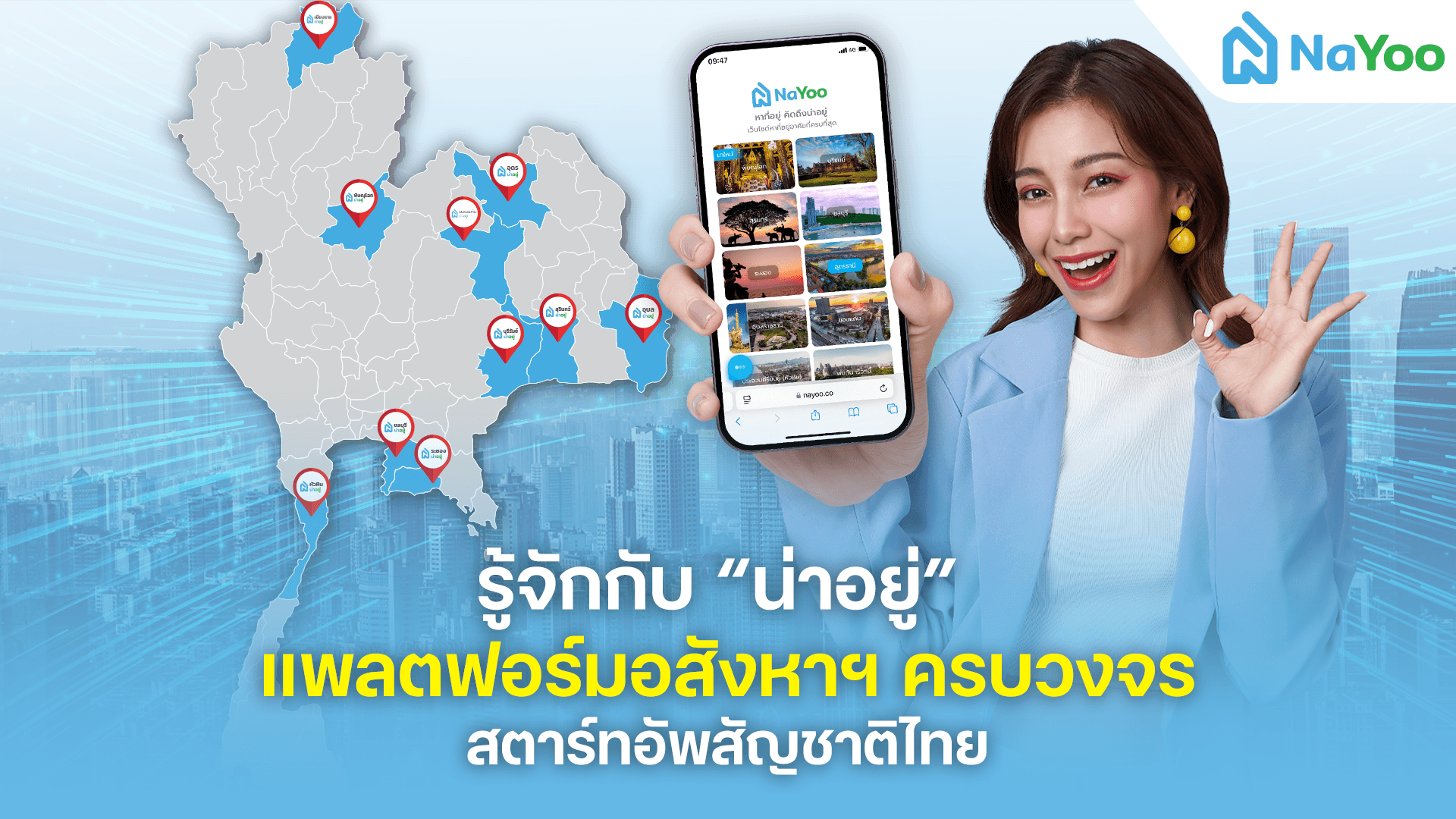 รู้จักกับ “น่าอยู่” แพลตฟอร์มอสังหาฯ ครบวงจร สตาร์ทอัพสัญชาติไทย