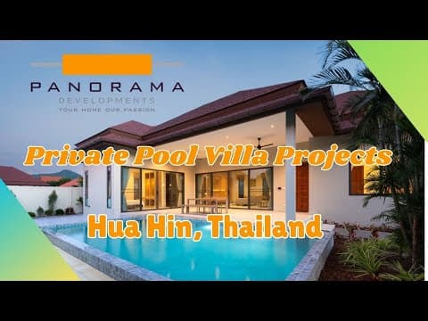 Buy your villa near Black Mountain Golf at Hua Hin, Thailand